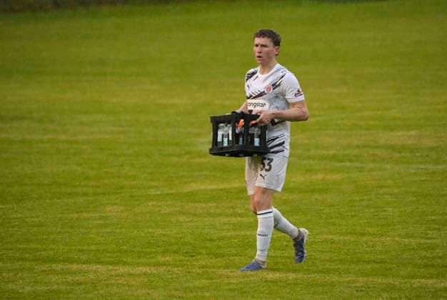 Foto : Rawley St. John (Pauli) Fussball Regionalliga Nord , am Di. 30.06.2026 Altona 93 - FC St. Pauli *** Photo: Rawley St. John Pauli Soccer, Regionalliga Nord, on Tue, June 30, 2026: Altona 93 vs. FC St. Pauli
