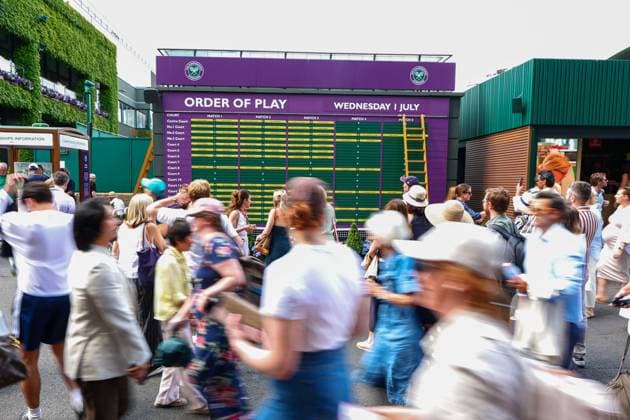 Atmosphere Wimbledon Tennis Championships, Day 3, The All England Lawn Tennis and Croquet Club, London, UK - 01 Jul 2026London The All England Lawn Tennis and United Kingdom  Copyright: xJamesxMarsh Shutterstockx 16970329q