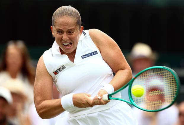 Jelena Ostapenko during her second round match Wimbledon Tennis Championships, Day 3, The All England Lawn Tennis and Croquet Club, London, UK - 01 Jul 2026London The All England Lawn Tennis and United Kingdom  Copyright: xJamesxMarsh Shutterstockx 16970329w