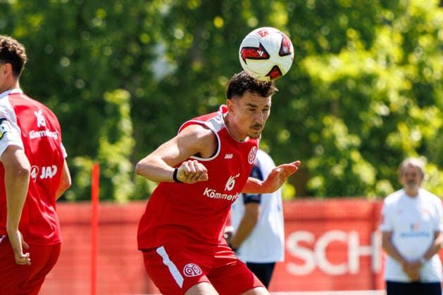 1. FSV Mainz 05, Auftakttraining, 01.07.2026 Anthony Caci (1. FSV Mainz 05, 19) Auftakttraining der Herren des 1. FSV Mainz 05 zur Saison 2026 27 der 1. Fussball Bundesliga, Trainingsgelände auf dem Wolfgang Frank Campus, Mainz, 01.07.2026 DFL DFB regulations prohibit any use of photographs as image sequences and or quasi-video. *** 1 FSV Mainz 05, Season-Opening Training Session, July 1, 2026 Anthony Caci 1 FSV Mainz 05, 19 First training session of the 1 FSV Mainz 05 men’s team for the 2026–27 season of the 1. Bundesliga, training grounds at the Wolfgang Frank Campus, Mainz, July 1, 2026 DFL DFB regulations prohibit any use of photographs as image sequences and or quasi-video Copyright: xBEAUTIFULxSPORTS Hahnex