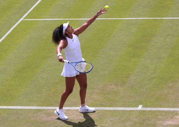 Naomi Osaka, Damen Einzel, Ladies Singles Tennis - Wimbledon 2026 - Grand Slam ITF ATP, Tennis Herren WTA, Tennis Damen - AELTC - London - - Great Britain - 1 July 2026. *** Naomi Osaka, Women s Singles, Wimbledon 2026 Grand Slam ITF ATP WTA AELTC London, Great Britain, July 1, 2026 Copyright: xJuergenxHasenkopfx