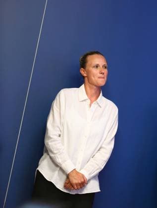 01.07.2026, xcex, GER, Hamburg, Volksparkstadion, Fussball, 1. Bundesliga, Saison 2026 2027, HSV, Hamburger Sportverein, Pressekonferenz anlaesslich der Vorstellung der neuen HSV-Sportvorstaendin Kathleen Krueger beim HSV DFL regulations prohibit any use of photographs as image sequences and or quasi-video *** July 1, 2026, xcex, GER, Hamburg, Volksparkstadion, Soccer, Bundesliga 1, 2026–2027 season, HSV, Hamburger Sportverein, press conference marking the introduction of HSV’s new Chief Sports Officer Kathleen Krueger; DFL regulations prohibit any use of photographs as image sequences and or quasi-video