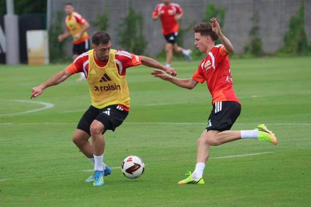 BERLIN, DEUTSCHLAND - JULY 1: Training kick-off 1. FC Union Berlin at Training ground at Stadion an der Alten Foersterei on matchday 32 on July 1, 2026 in Berlin, Deutschland. DFB regulations prohibit any use of photographs as image sequences and or quasi video. Berlin Deutschland Copyright: xO.Frankex