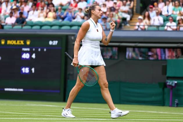 Aryna Sabalenka during her second round match Wimbledon Tennis Championships, Day 3, The All England Lawn Tennis and Croquet Club, London, UK - 01 Jul 2026London The All England Lawn Tennis and United Kingdom  Copyright: xKieranxMcManus Shutterstockx 16970334ay