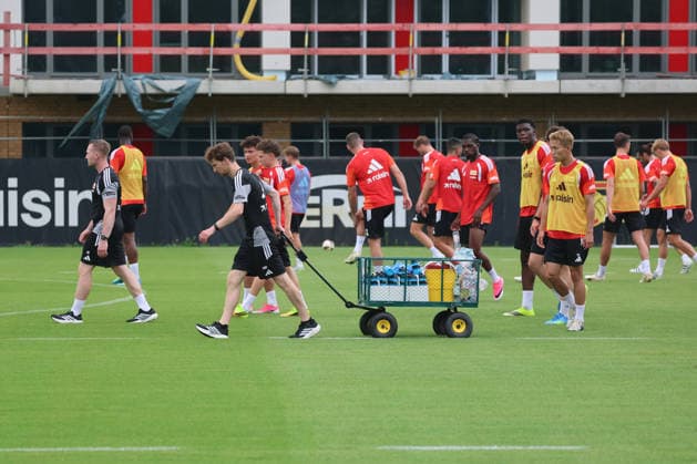 BERLIN, DEUTSCHLAND - JULY 1: Training kick-off 1. FC Union Berlin at Training ground at Stadion an der Alten Foersterei on matchday 32 on July 1, 2026 in Berlin, Deutschland. DFB regulations prohibit any use of photographs as image sequences and or quasi video. Berlin Deutschland Copyright: xO.Frankex