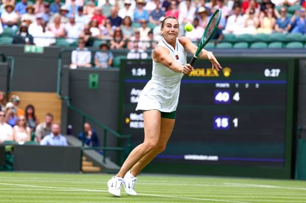 Aryna Sabalenka during her second round match Wimbledon Tennis Championships, Day 3, The All England Lawn Tennis and Croquet Club, London, UK - 01 Jul 2026London The All England Lawn Tennis and United Kingdom  Copyright: xKieranxMcManus Shutterstockx 16970334ax