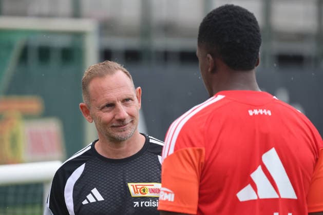 BERLIN, DEUTSCHLAND - JULY 1: Trainer Coach Mauro Lustrinelli (Union Berlin), during the Training kick-off 1. FC Union Berlin at Training ground at Stadion an der Alten Foersterei on matchday 32 on July 1, 2026 in Berlin, Deutschland. DFB regulations prohibit any use of photographs as image sequences and or quasi video. Berlin Deutschland Copyright: xO.Frankex