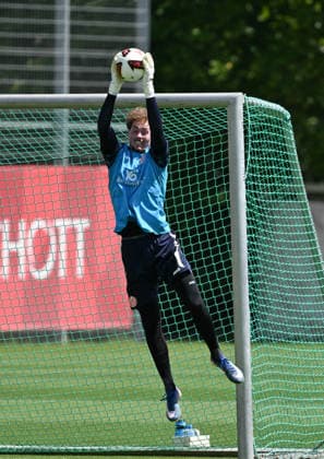 01.07.2026, xsltx, Fussball 1.Bundesliga, FSV Mainz 05 - Trainingsauftakt Saison 2026 27 v.l. Maximilian Kinzig (1. FSV Mainz 05) (DFL DFB REGULATIONS PROHIBIT ANY USE OF PHOTOGRAPHS as IMAGE SEQUENCES and or QUASI-VIDEO) *** July 1, 2026, xsltx, Soccer 1 Bundesliga, FSV Mainz 05 Start of Training for the 2026–27 Season, photo by Maximilian Kinzig. 1 FSV Mainz 05. DFL and DFB regulations prohibit any use of photographs as image sequences and or quasi-video.