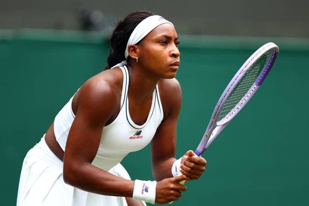 Coco Gauff during her second round match Wimbledon Tennis Championships, Day 3, The All England Lawn Tennis and Croquet Club, London, UK - 01 Jul 2026London The All England Lawn Tennis and United Kingdom  Copyright: xJamesxMarsh Shutterstockx 16970329de