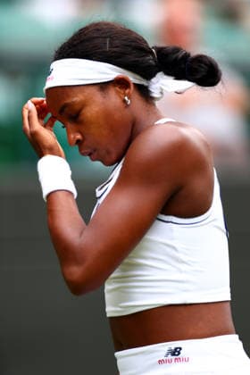 Coco Gauff during her second round match Wimbledon Tennis Championships, Day 3, The All England Lawn Tennis and Croquet Club, London, UK - 01 Jul 2026London The All England Lawn Tennis and United Kingdom  Copyright: xJamesxMarsh Shutterstockx 16970329dm