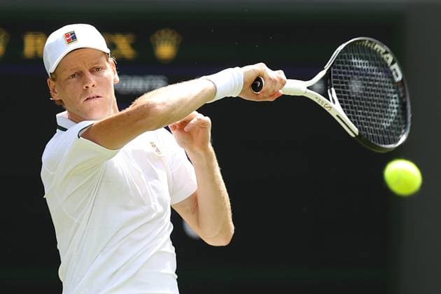 The Championships Wimbledon 2026- DAY 3- 01 07 2026 Great Britain, London, All England Lawn Tennis Club, The Championships Wimbledon 2026 - DAY 3- 01 07 2026 Italian player and n° 1 seed Jannik Sinner (ITA) pictured during his second round against Nuno Borges (POR) in London , All England Lawn Tennis Club at The Championships Wimbledon 2026 LONDON GREAT BRITAIN  Copyright: xMélaniexJeusettex