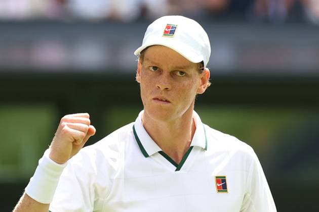 The Championships Wimbledon 2026- DAY 3- 01 07 2026 Great Britain, London, All England Lawn Tennis Club, The Championships Wimbledon 2026 - DAY 3- 01 07 2026 Italian player and n° 1 seed Jannik Sinner (ITA) pictured during his second round against Nuno Borges (POR) in London , All England Lawn Tennis Club at The Championships Wimbledon 2026 LONDON GREAT BRITAIN  Copyright: xMélaniexJeusettex