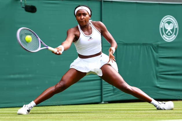 Coco Gauff during her second round match Wimbledon Tennis Championships, Day 3, The All England Lawn Tennis and Croquet Club, London, UK - 01 Jul 2026London The All England Lawn Tennis and United Kingdom  Copyright: xJamesxMarsh Shutterstockx 16970329dt