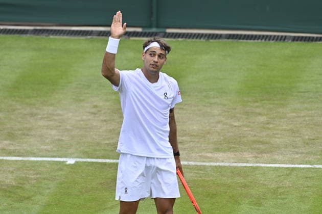 Tennis - Wimbledon 2026 - ITF - The Championships - 01 06 2026 - Tennis - Wimbledon 2026 - ITF - The Championships - 01 06 2026 - Flavio Cobolli - Italie London  Copyright: xChryslenexCaillaud Psnewzx