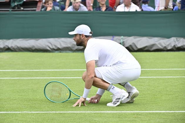 Tennis - Wimbledon 2026 - ITF - The Championships - 01 06 2026 - Tennis - Wimbledon 2026 - ITF - The Championships - 01 06 2026 - Quentin Halys - France London  Copyright: xChryslenexCaillaud Psnewzx