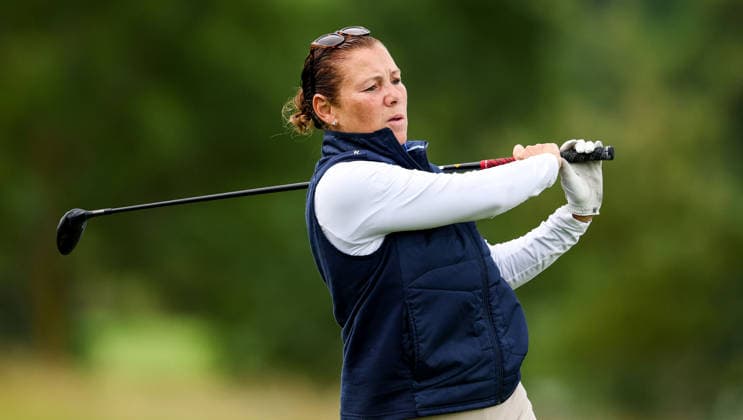 REPRO FREE *PRESS RELEASE NO REPRODUCTION FEE* EDITORIAL USE ONLY Irish Senior Women s Open Championship & Irish Senior Men s Amateur Close Championship, Dun Laoghaire Golf Club, Dublin 1 7 2026 Monica Pedano Monica Pedano 1 7 2026  Copyright: xx NE1L8488