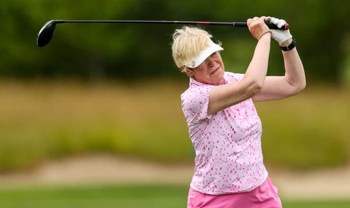 REPRO FREE *PRESS RELEASE NO REPRODUCTION FEE* EDITORIAL USE ONLY Irish Senior Women s Open Championship & Irish Senior Men s Amateur Close Championship, Dun Laoghaire Golf Club, Dublin 1 7 2026 Marilyn Henderson Marilyn Henderson 1 7 2026  Copyright: xx NE1L8929