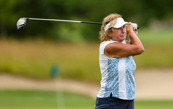 REPRO FREE *PRESS RELEASE NO REPRODUCTION FEE* EDITORIAL USE ONLY Irish Senior Women s Open Championship & Irish Senior Men s Amateur Close Championship, Dun Laoghaire Golf Club, Dublin 1 7 2026 Ruth Maguire Ruth Maguire 1 7 2026  Copyright: xx NE1L8941