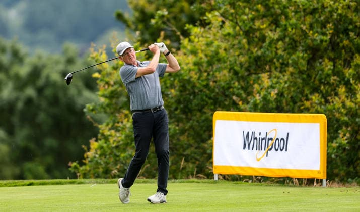 REPRO FREE *PRESS RELEASE NO REPRODUCTION FEE* EDITORIAL USE ONLY Irish Senior Women s Open Championship & Irish Senior Men s Amateur Close Championship, Dun Laoghaire Golf Club, Dublin 1 7 2026 Ken Ross tees off on the 1st Ken Ross tees off on the 1st 1 7 2026  Copyright: xx NE1L8959