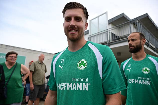 01.07.2026 - Fussball - 2. Bundesliga - Saison 2026 2027 - SpVgg Greuther Fürth Fuerth ( Kleeblatt ) - Training Trainingsauftakt - - xwoxzix - Pelle Boevink (26, SpVgg Greuther Fürth ) *** July 1, 2026 Soccer 2. Bundesliga 2026–2027 Season SpVgg Greuther Fürth Fürth Kleeblatt Training First Day of Training xwoxzix Pelle Boevink 26, SpVgg Greuther Fürth