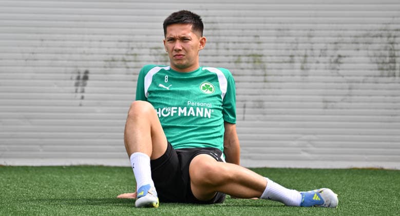 01.07.2026 - Fussball - 2. Bundesliga - Saison 2026 2027 - SpVgg Greuther Fürth Fuerth ( Kleeblatt ) - Training Trainingsauftakt - - xwoxzix - Shinta Appelkamp (8, SpVgg Greuther Fürth ) *** July 1, 2026 Soccer 2. Bundesliga 2026–2027 Season SpVgg Greuther Fürth Fürth Kleeblatt Training First Day of Training xwoxzix Shinta Appelkamp 8, SpVgg Greuther Fürth