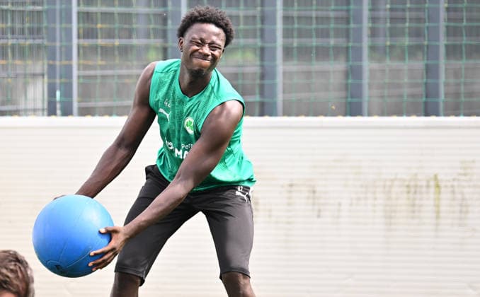 01.07.2026 - Fussball - 2. Bundesliga - Saison 2026 2027 - SpVgg Greuther Fürth Fuerth ( Kleeblatt ) - Training Trainingsauftakt - - xwoxzix - Omar Sillah (42, SpVgg Greuther Fürth ) *** July 1, 2026 Soccer 2. Bundesliga 2026–2027 Season SpVgg Greuther Fürth (Füroth Kleeblatt) Training First Day of Training xwoxzix Omar Sillah 42, SpVgg Greuther Fürth