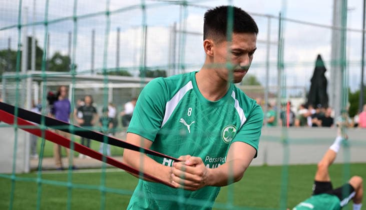 01.07.2026 - Fussball - 2. Bundesliga - Saison 2026 2027 - SpVgg Greuther Fürth Fuerth ( Kleeblatt ) - Training Trainingsauftakt - - xwoxzix - Shinta Appelkamp (8, SpVgg Greuther Fürth ) *** July 1, 2026 Soccer 2. Bundesliga 2026–2027 Season SpVgg Greuther Fürth Fürth Kleeblatt Training First Day of Training xwoxzix Shinta Appelkamp 8, SpVgg Greuther Fürth
