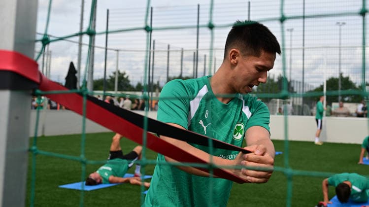 01.07.2026 - Fussball - 2. Bundesliga - Saison 2026 2027 - SpVgg Greuther Fürth Fuerth ( Kleeblatt ) - Training Trainingsauftakt - - xwoxzix - Shinta Appelkamp (8, SpVgg Greuther Fürth ) *** July 1, 2026 Soccer 2. Bundesliga 2026–2027 Season SpVgg Greuther Fürth Fürth Kleeblatt Training First Day of Training xwoxzix Shinta Appelkamp 8, SpVgg Greuther Fürth