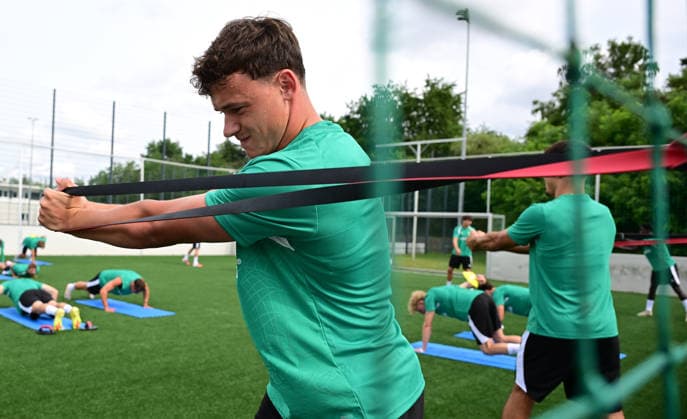 01.07.2026 - Fussball - 2. Bundesliga - Saison 2026 2027 - SpVgg Greuther Fürth Fuerth ( Kleeblatt ) - Training Trainingsauftakt - - xwoxzix - Lukas Reich (2, SpVgg Greuther Fürth ) *** July 1, 2026 Soccer 2. Bundesliga 2026–2027 Season SpVgg Greuther Fürth (Füroth Kleeblatt) Training First Day of Training xwoxzix Lukas Reich 2, SpVgg Greuther Fürth