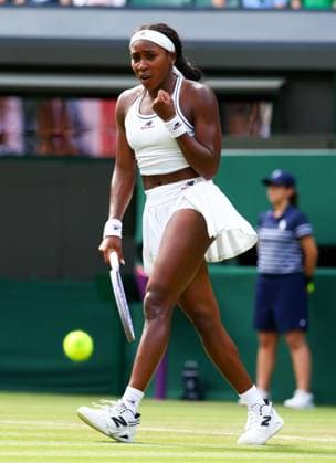 Coco Gauff during her second round match Wimbledon Tennis Championships, Day 3, The All England Lawn Tennis and Croquet Club, London, UK - 01 Jul 2026London The All England Lawn Tennis and United Kingdom  Copyright: xKieranxMcManus Shutterstockx 16970334ci