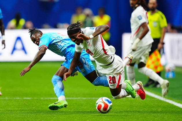 England v DR Congo - FIFA World Cup, WM, Weltmeisterschaft, Fussball 2026 - Round of 32 ATLANTA, USA - JULY 1: Noni Madueke (20) of England in action during 2026 FIFA World Cup Round of 32 match between England and DR Congo at Mercedes-Benz Stadium (Atlanta Stadium) in Atlanta, Georgia, United States on July 1, 2026. Evrim Aydin Anadolu Georgia United States. Editorial use only. Please get in touch for any other usage.  Copyright: x2026xAnadoluxEvrimxAydinx