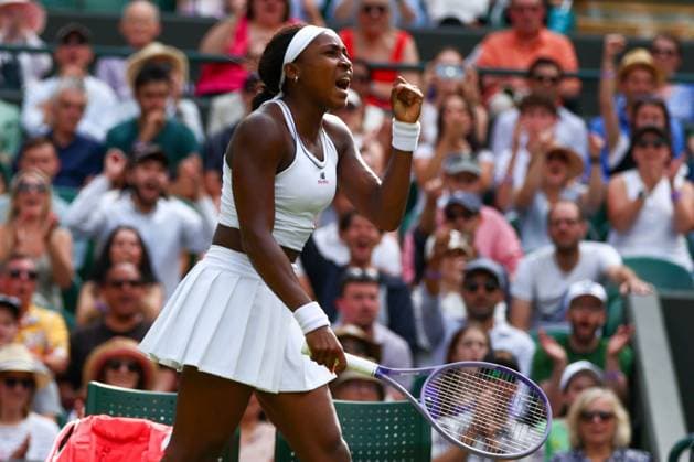 Coco Gauff during her second round match Wimbledon Tennis Championships, Day 3, The All England Lawn Tennis and Croquet Club, London, UK - 01 Jul 2026London The All England Lawn Tennis and United Kingdom  Copyright: xKieranxMcManus Shutterstockx 16970334cn