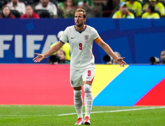 Harry Kane (England, 9) reagiert. USA, FIFA Weltmeisterschaft, Sechzehntelfinale, England vs DR-Kongo, Atlanta, 01.07.2026 FIFA Weltmeisterschaft, Sechzehntelfinale, England vs DR-Kongo, Atlanta, 01.07.2026 Atlanta *** Harry Kane, England, 9 vs. USA, FIFA World Cup, Round of 16, England vs. DR Congo, Atlanta, July 1, 2026 FIFA World Cup, Round of 16, England vs. DR Congo, Atlanta, July 1, 2026 Atlanta Copyright: xEibner-Pressefoto ScottxColemanx EP_SCN
