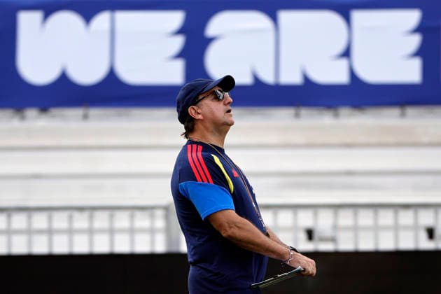 Colombia national team, Nationalteam coach Nestor Lorenzo during a training session at Inter Miami CF Stadium in Fort Lauderdale, Florida, US, 1 July 2026. Colombia national team training session !ACHTUNG: NUR REDAKTIONELLE NUTZUNG!  Copyright: xAlbertoxEstévezx GRAF9300 20260701-55020768301_1