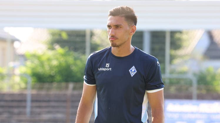 01.07.2026, xrekx, Fussball 3.Liga, SV Waldhof Mannheim - Trainingsauftakt Saison 2026 27 v.l. Claudio Kammerknecht (SV Waldhof Mannheim) (DFL DFB REGULATIONS PROHIBIT ANY USE OF PHOTOGRAPHS as IMAGE SEQUENCES and or QUASI-VIDEO) Mannheim *** July 1, 2026, xrekx, Soccer 3rd Division, SV Waldhof Mannheim Starts Training for the 2026–27 Season; from left: Claudio Kammerknecht, SV Waldhof Mannheim. DFL and DFB regulations prohibit any use of photographs as image sequences and or quasi-video. Mannheim