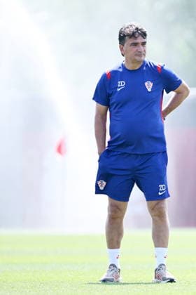 Canada, Toronto, 010726. Centennial Park Stadium. Training of the Croatian national football team after arriving in Toronto, where the day after tomorrow they will play a knock-out match in the round of 16 of the World Cup against Portugal. In the photo: Zlatko Dalic. Photo: Boris Kovacev CROPIX Copyright: xxBorisxKovacevx trening_reprezentacija7-010726