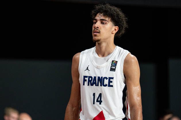France v China - Round of 16 - FIBA U17, U 17 Basketball World Cup 2026 Nathan Soliman of France looks on during the FIBA U17 Basketball World Cup Round of 16 game between France and China at BDC Main Venue in Istanbul, Turkey, on July 1, 2026. Istanbul Istanbul Turkey  Copyright: xYagizxGurtugx originalFilename:gurtug-francevc260701_nptQw.jpg