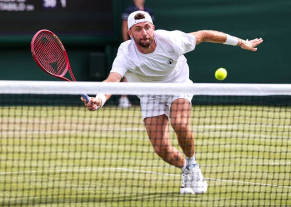 Patrik Rikl (CZE), Herren Doppel, Men s Doubles Tennis - Wimbledon 2026 - Grand Slam ITF ATP, Tennis Herren WTA, Tennis Damen - AELTC - London - - Great Britain - 1 July 2026. *** Patrik Rikl CZE, Men s Doubles, Wimbledon 2026 Grand Slam ITF ATP WTA AELTC London, Great Britain, July 1, 2026 Copyright: xJuergenxHasenkopfx