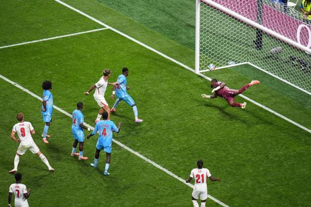 Harry Kane of England scores a goal for their side to make it 1-1 England v DR Congo, 2026 FIFA World Cup, WM, Weltmeisterschaft, Fussball Group of 32, Football, Atlanta Stadium, Atlanta, Georgia, USA - 01 Jul 2026Atlanta Mercedes-Benz Stadium Georgia (GA) United States of America  Copyright: xIsmaelxAdnan Shutterstockx 16970376bl