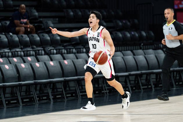 Japan v Lithuania - Round of 16 - FIBA U17, U 17 Basketball World Cup 2026 Shunsuke Miyazato of Japan plays during the FIBA U17 Basketball World Cup Round of 16 game between Japan and Lithuania at BDC Main Venue in Istanbul, Turkey, on July 1, 2026. Istanbul Istanbul Turkey  Copyright: xYagizxGurtugx originalFilename:gurtug-japanvli260701_npHda.jpg