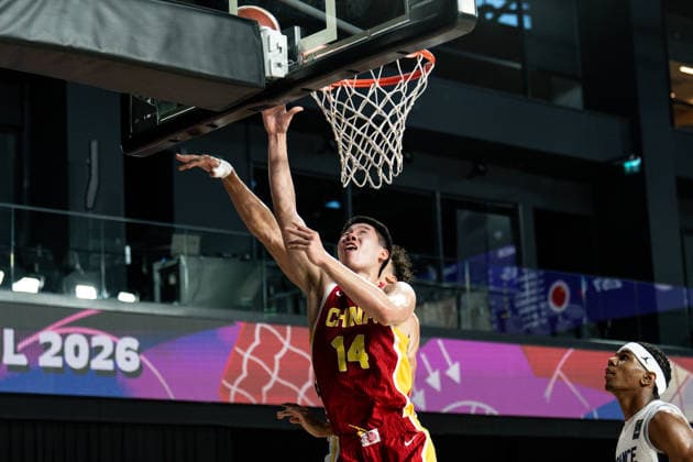 France v China - Round of 16 - FIBA U17, U 17 Basketball World Cup 2026 Ziyi Zhang of China plays during the FIBA U17 Basketball World Cup Round of 16 game between France and China at BDC Main Venue in Istanbul, Turkey, on July 1, 2026. Istanbul Istanbul Turkey  Copyright: xYagizxGurtugx originalFilename:gurtug-francevc260701_npVgN.jpg
