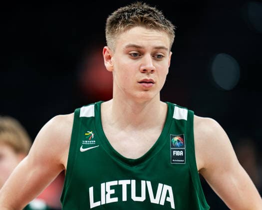 Japan v Lithuania - Round of 16 - FIBA U17, U 17 Basketball World Cup 2026 Gabrielius Buivydas of Lithuania looks on during the FIBA U17 Basketball World Cup Round of 16 game between Japan and Lithuania at BDC Main Venue in Istanbul, Turkey, on July 1, 2026. Istanbul Istanbul Turkey  Copyright: xYagizxGurtugx originalFilename:gurtug-japanvli260701_npKMJ.jpg