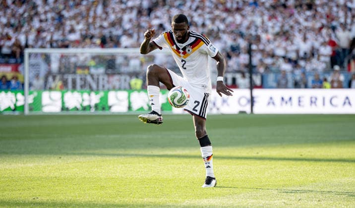 Fussball FIFA WM 2026 Sechzehntelfinale in Boston Deutschland - Paraguay 29.06.2026 Antonio Ruediger (Deutschland)