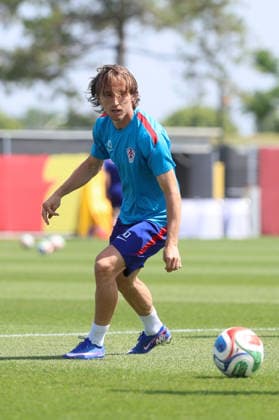 Croatia Training And press conference, PK, Pressekonferenz - FIFA World Cup, WM, Weltmeisterschaft, Fussball 2026 Luka Modric of Croatia during the training session one day ahead of the FIFA World Cup 2026 Round of 32 match between Portugal and Croatia at training ground Centennial Park on July 01, 2026 in Toronto, Ontario.  SanjinxStrukic PIXSELL