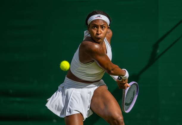 Tennis - Wimbledon Championship 2026 - Day 3 LONDON, ENGLAND - Wednesday, July 1, 2026: Coco Gauff (USA) during the Ladies Singles Second Round match on Day Three of The Championships Wimbledon 2026 at the All England Lawn Tennis and Croquet Club. (Photo by Kirsten Holst Propaganda) LONDON All England Lawn Tennis and Croquet Club GREATER LONDON ENGLAND  Copyright: xKirstenxHolstx 2026-07-01-026-Wimbledon_D3