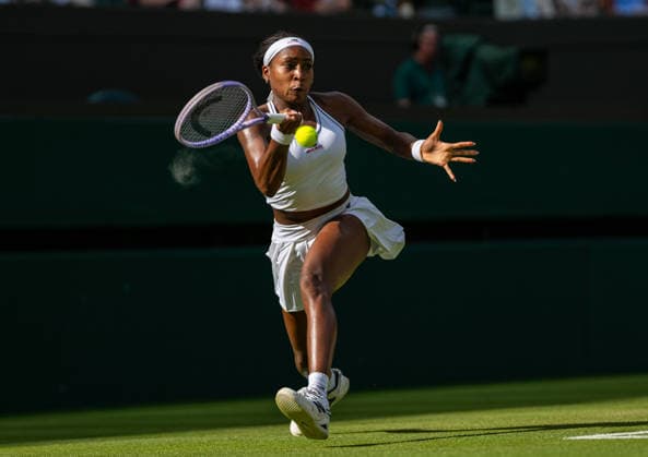 Tennis - Wimbledon Championship 2026 - Day 3 LONDON, ENGLAND - Wednesday, July 1, 2026: Coco Gauff (USA) during the Ladies Singles Second Round match on Day Three of The Championships Wimbledon 2026 at the All England Lawn Tennis and Croquet Club. (Photo by Kirsten Holst Propaganda) LONDON All England Lawn Tennis and Croquet Club GREATER LONDON ENGLAND  Copyright: xKirstenxHolstx 2026-07-01-029-Wimbledon_D3