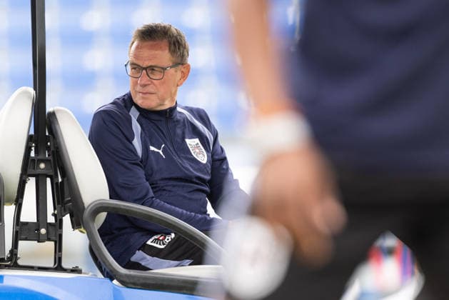 FOOTBALL - FIFA World Cup, WM, Weltmeisterschaft, Fussball 2026 SANTA BARBARA,CALIFORNIA,USA,01.JUL.26 - FOOTBALL - FIFA World Cup 2026, round of 32, Spain vs Austria, preview, training team AUT. Image shows head coach Ralf Rangnick (AUT).  GEPAxpictures xArminxRauthner