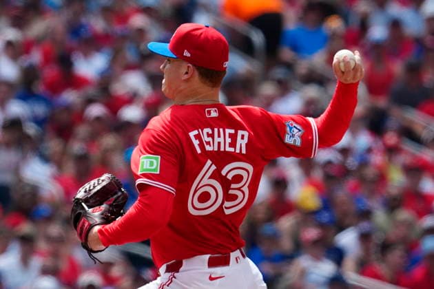 July 1, 2026, Toronto, On, CANADA: Toronto Blue Jays pitcher Braydon Fisher (63) throws against the Blue Jays during first inning MLB, Baseball Herren, USA baseball action in Toronto on Wednesday, July 1, 2026. Canada News - July 1, 2026  - ZUMAc35_ 20260701_zaf_c35_063 Copyright: xFrankxGunnx