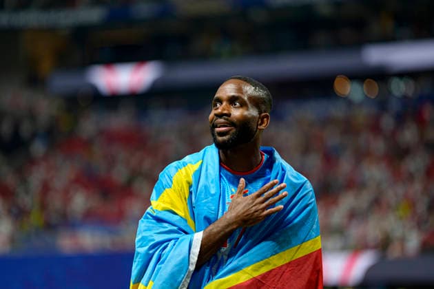 Cedric Bakambu seen during FIFA World Cup, WM, Weltmeisterschaft, Fussball 2026 Round of 32 game between national teams of England and DR Congo (Edmung Wong Ball Raw Images) Houston Houston Stadium USA Copyright: xEdmundxWongx edmungwong_england_drcongo_2526_4-92