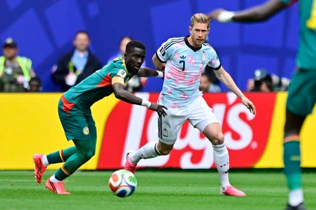 Belgium vs Senegal - 2026 FIFA World Cup, WM, Weltmeisterschaft, Fussball SEATTLE, USA - JULY 01 : De Bruyne Kevin forward of Belgium during the FIFA World Cup 2026 Round of 32 match between Belgium and Senegal at the Lumen Field stadium on July 01, 2026 in Seattle, USA, 15 06 2026 Seattle United States of America  Copyright: xJanxDexMeuleneirx